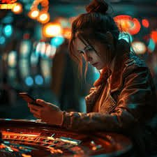 Filipino player viewing phjoy23 promotion offers on a mobile phone